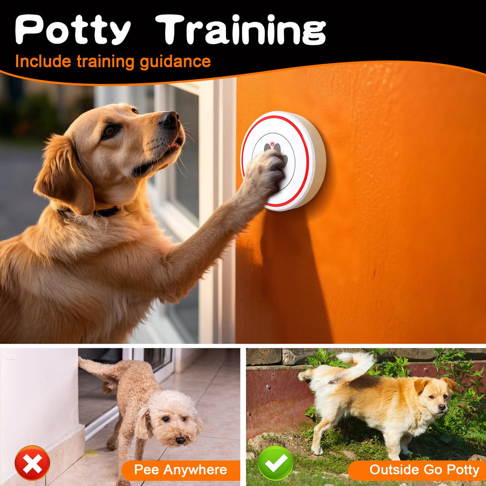 ChunHee outdoor placement under the door enables simple signaling when your dog wants to go out.