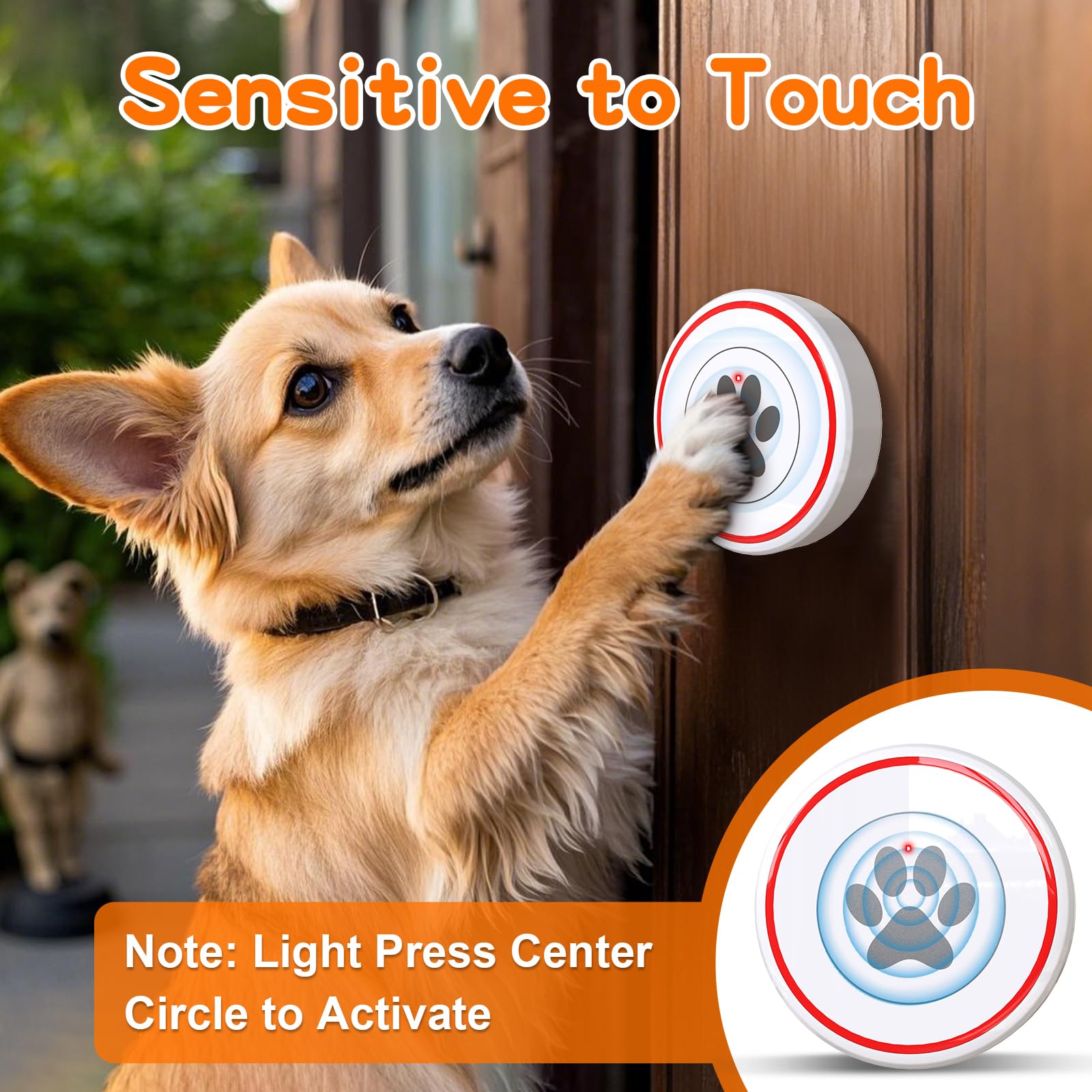 ChunHee two-dog-buttons for multiple pets.