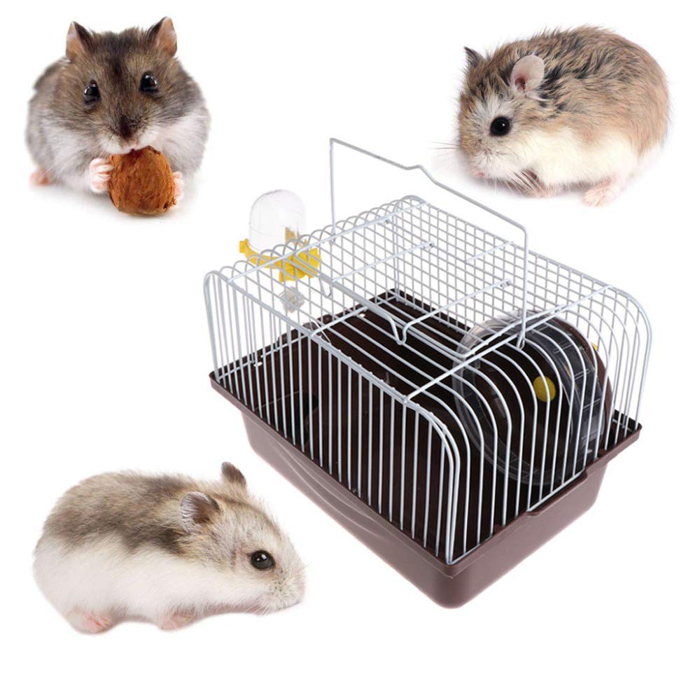 CHUQIANTONG hamster cage dimensions 23x17x16 cm fit for small pets