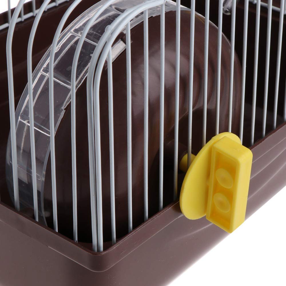 CHUQIANTONG hamster cage portable design makes travel with pet simple