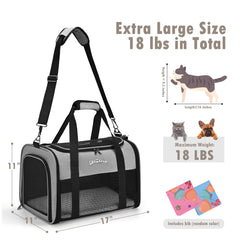 Chuzhong soft-sided carrier with removable fleece mat adds cozy comfort