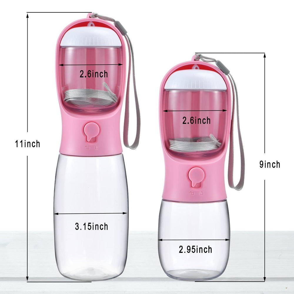 Botella Cibaabo de 550 ml para paseos largos y viajes.