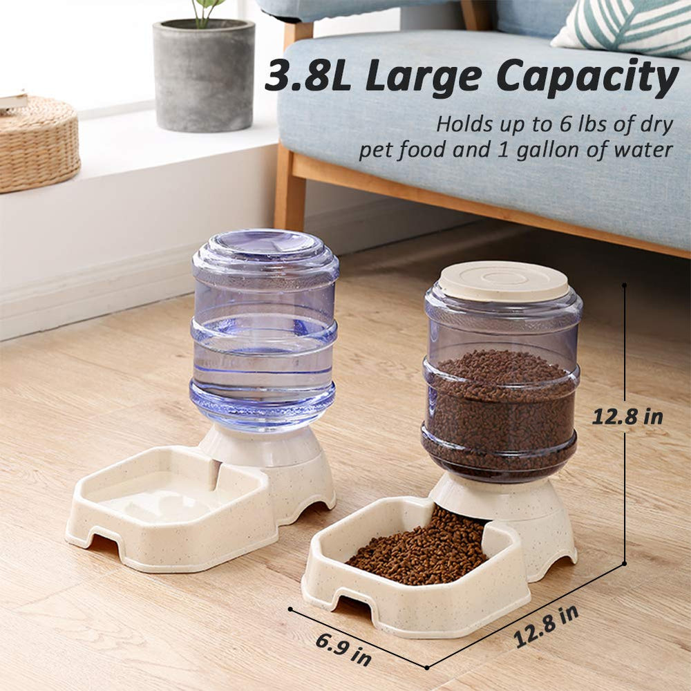 Ciconira 3.8 L feeder bowl setup shows easy refills