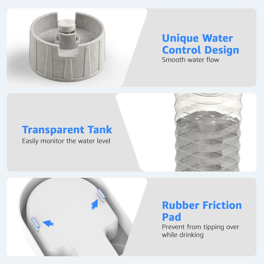 Ciconira Gravity non-slip base keeps bowl stable and spill-free