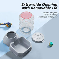 Ciconira wide-mouth bottle allows quick, easy cleanup and refills.