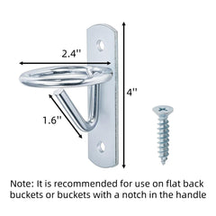 Cididu heavy-duty metal hooks shown for wall mounting in barns.