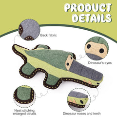 CIDIXCIDIX crocodile toy durable-material close-up for chewers