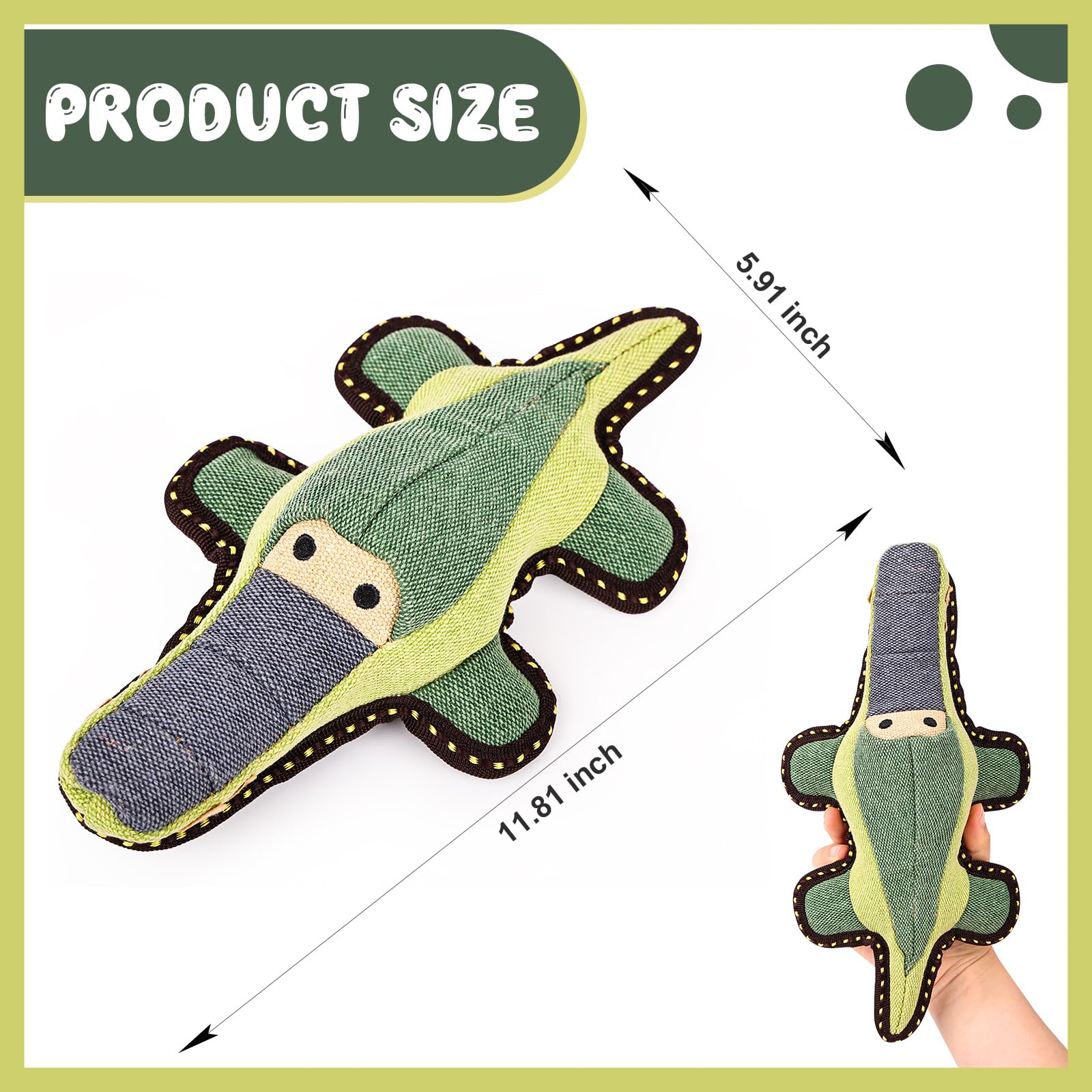 CIDIXCIDIX crocodile toy gift-ready packaging ideal as a gift
