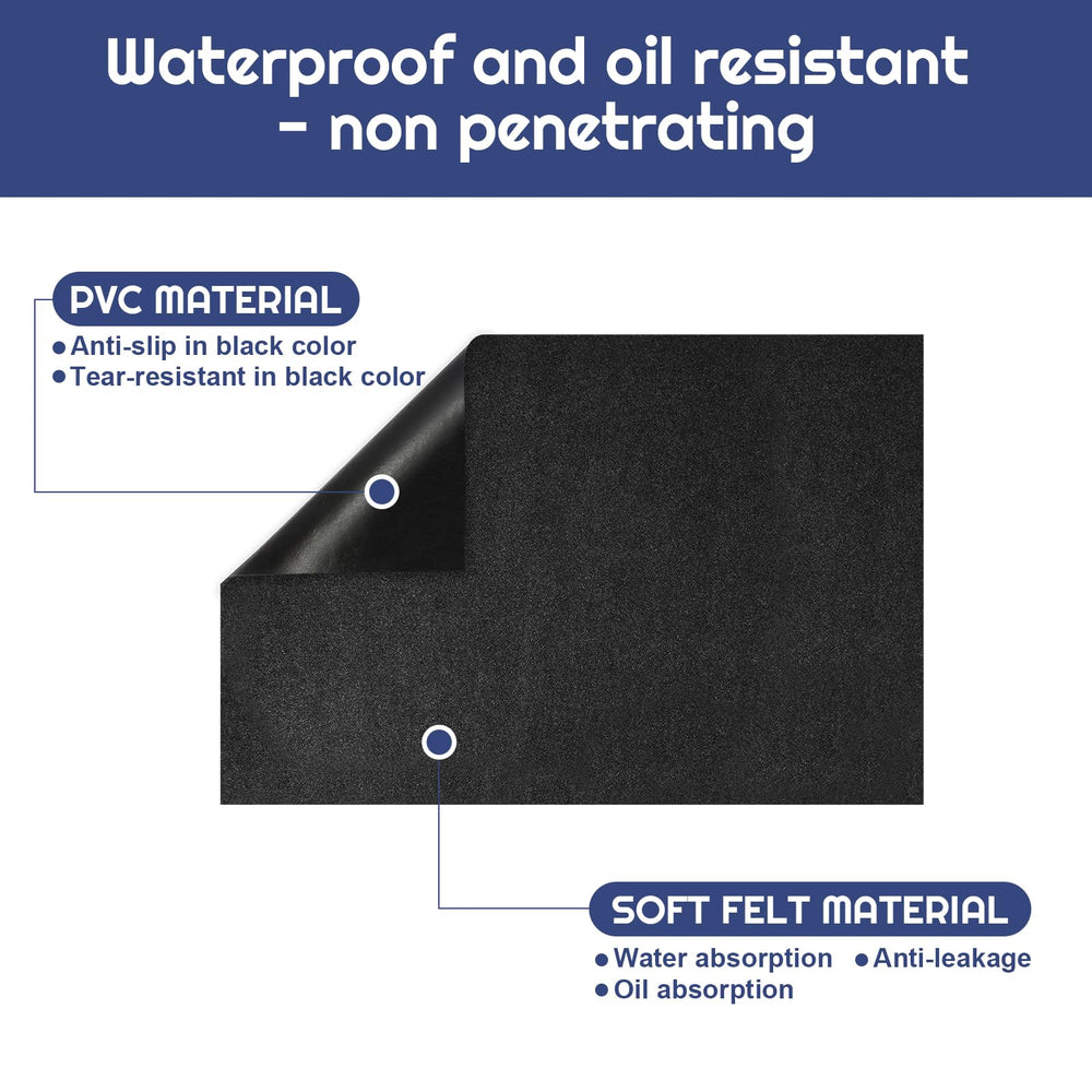 CIEOVO kennel mat absorbent felt guards against moisture