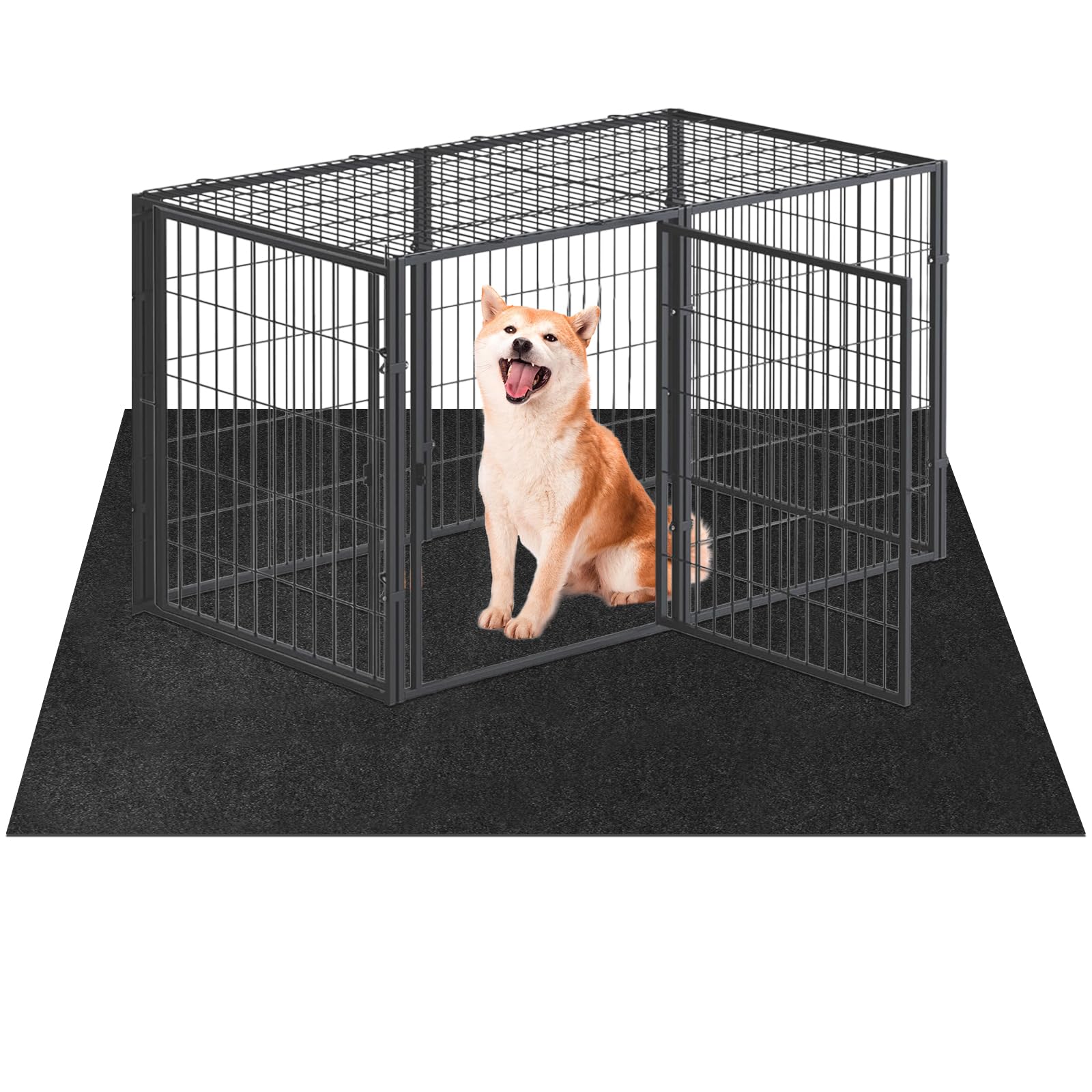 CIEOVO dog playpen mat soft surface 29x48 for comfortable protection