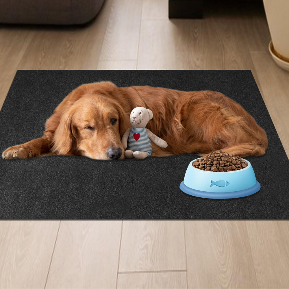 CIEOVO floor protection mat guards floors from spills and scratches