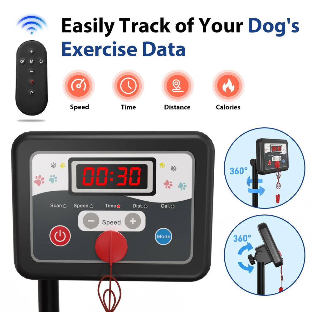 CIIHI C dog treadmill remote control for hands-free speed adjustments during play