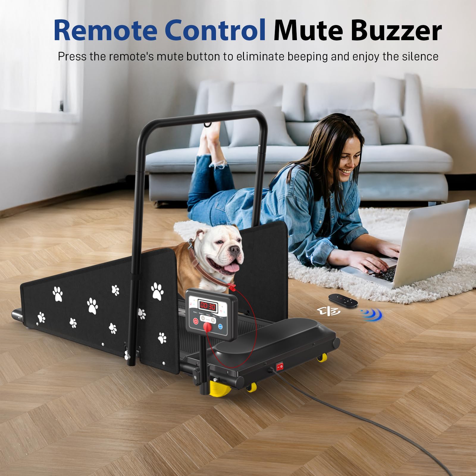 CIIHI C dog treadmill under sofa storage capability saves space in small rooms