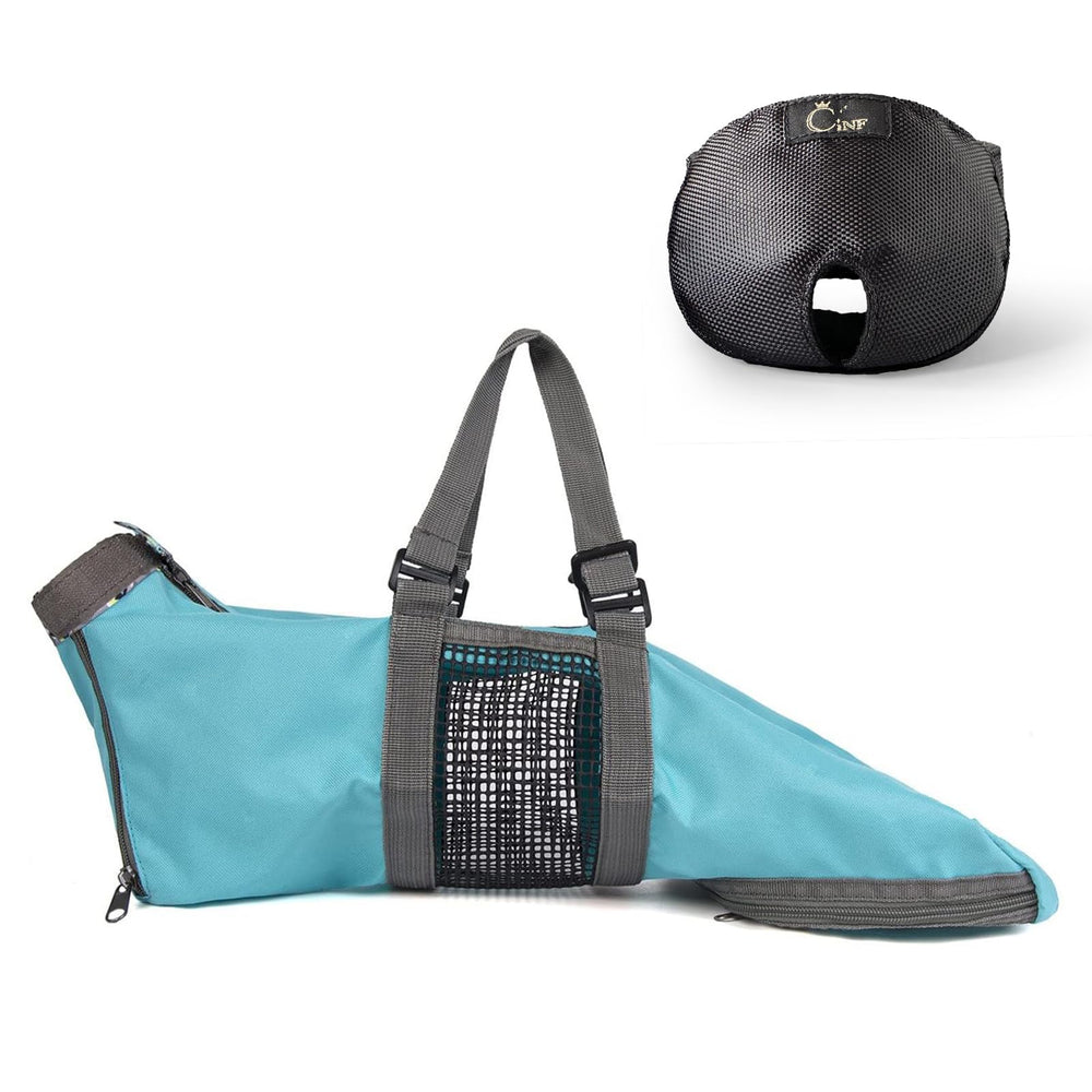 Cinf blue-grooming-bag-nail-trimming supports versatile grooming sessions with less stress.