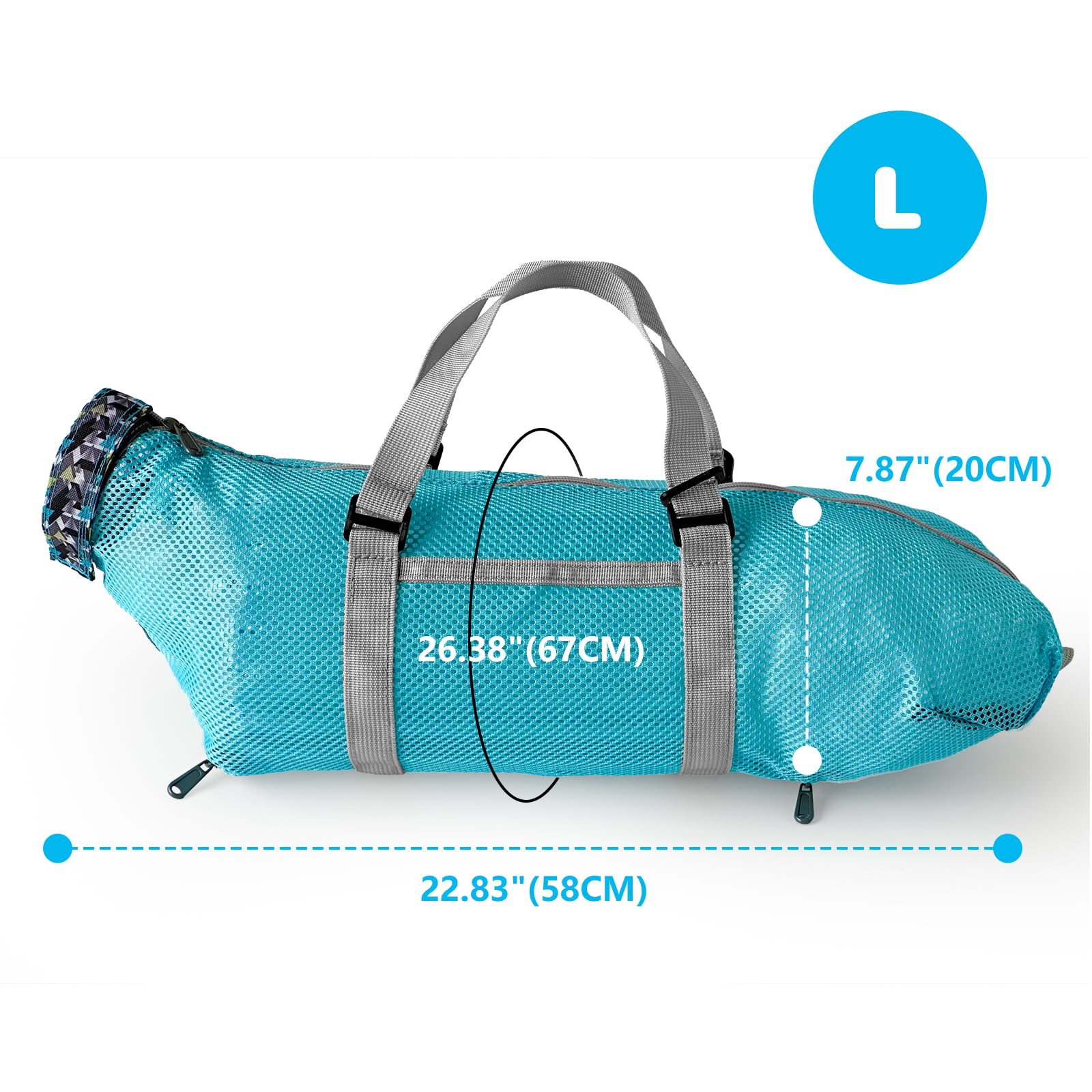 Cinf cat bathing bag easy to clean and quick dry after use.