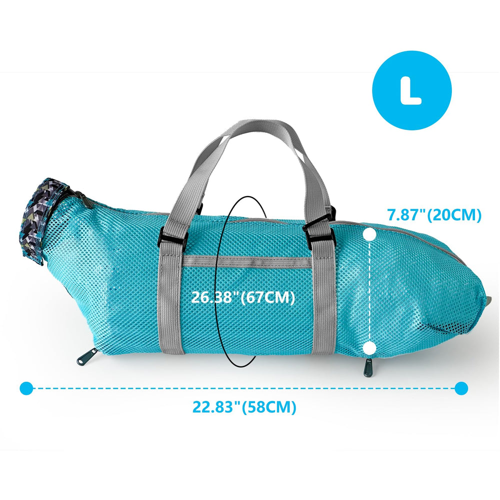 Cinf cat bathing bag easy to clean and quick dry after use.