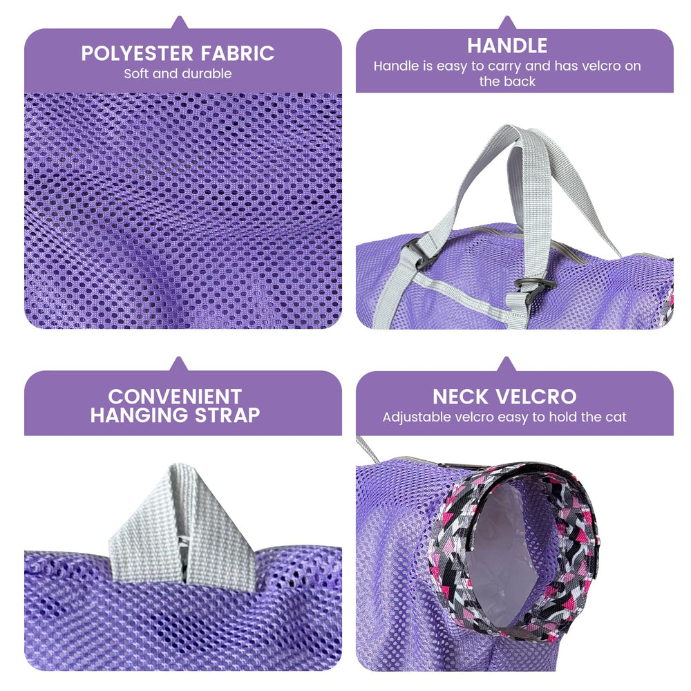 Cinf cat bathing bag store-use-tips highlights practical, humane grooming assistance.