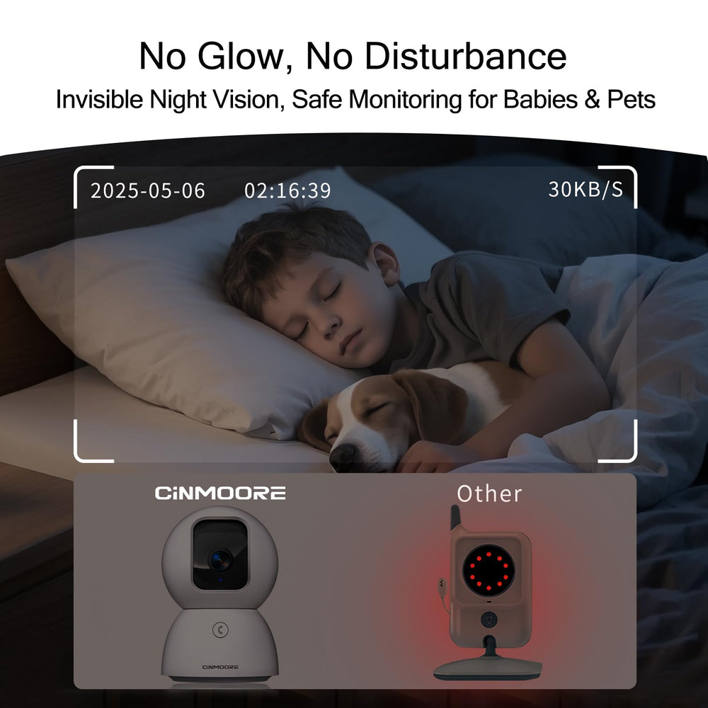 CINMOORE 5G indoor two-way audio enables quick comfort and real-time talk