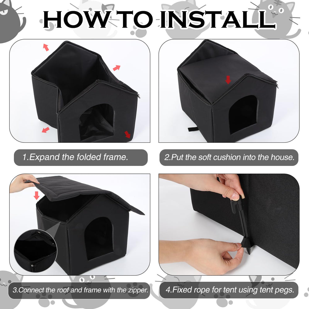 Cinnvoice weatherproof PVC-coated Oxford cloth shields against rain and snow.