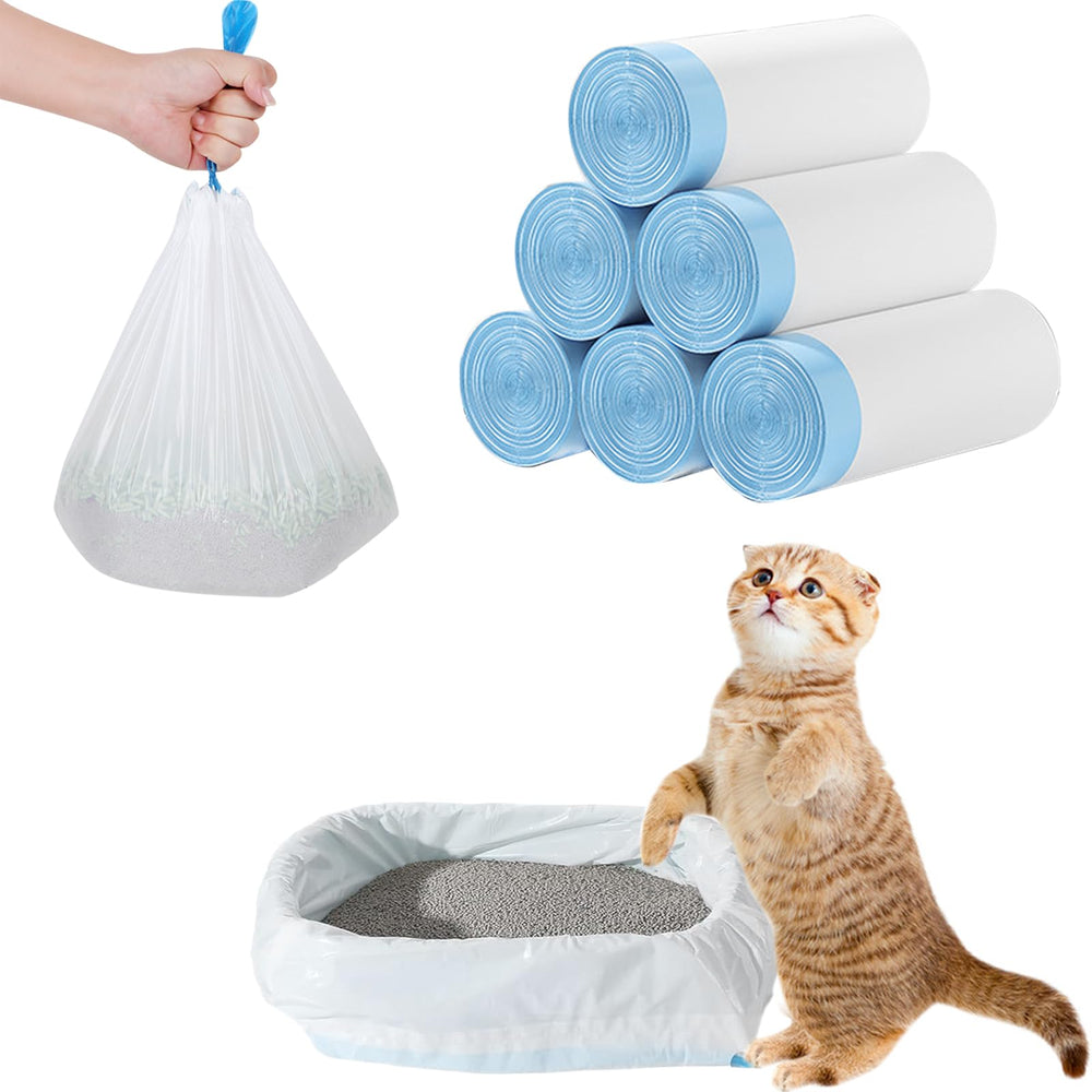 CIOKIT 120-count cat litter bags pack for bulk replacements in busy homes.