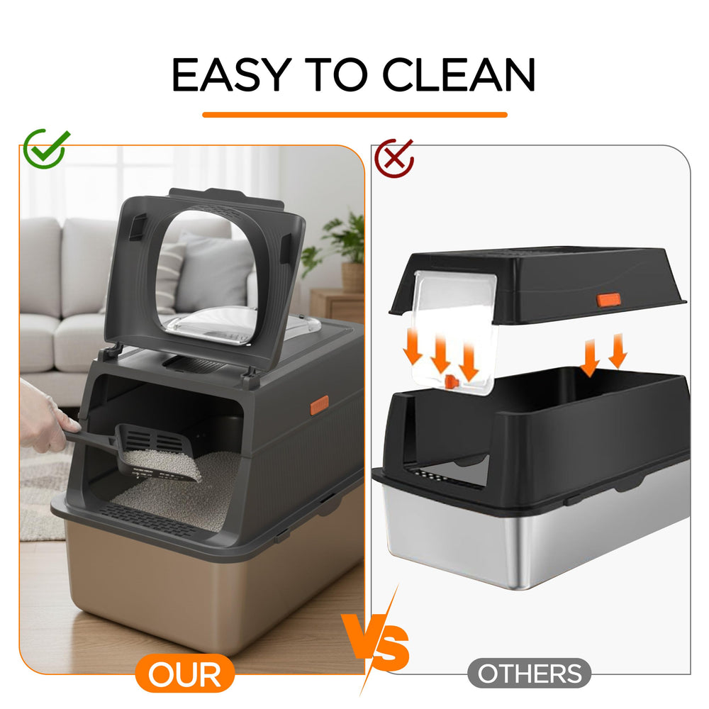 Citylife stainless-steel bottom non-stick surface enables easy, mess-free cleaning after use