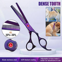 Citywish 19 cm pet comb aids detangling and coat prepping.
