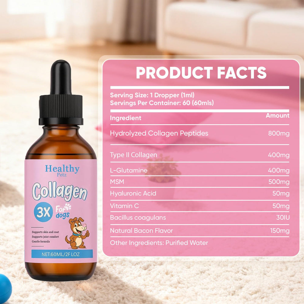 CIVGICY Healthy Petz age friendly bottle shown for pets of all ages
