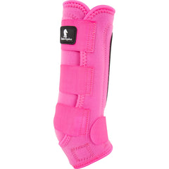 Classic Equine ClassicFit rear boot side profile highlights ergonomic, dirt-blocking fit.