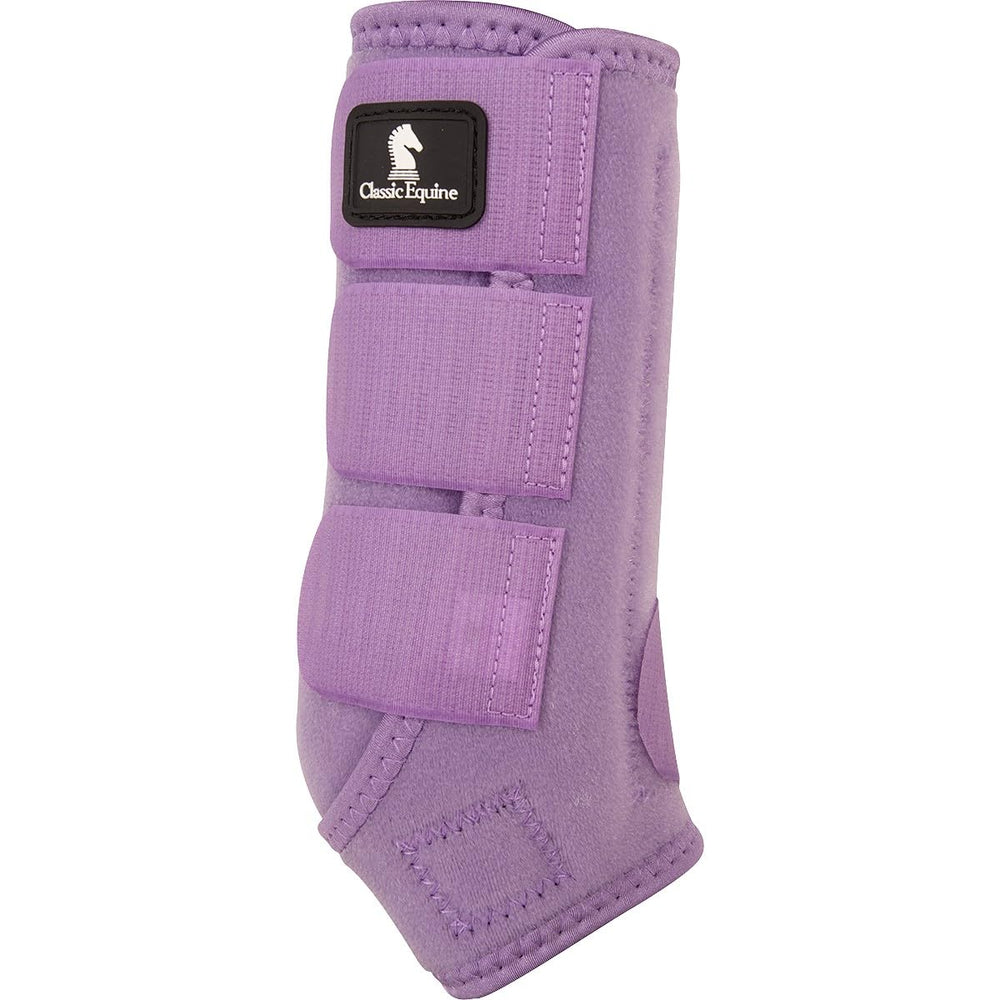 Classic Equine ClassicFit Sling Boot with inner splint pad for protection.
