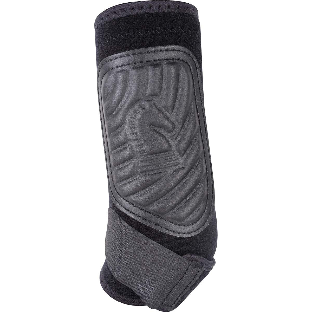 Classic Equine ClassicFit sling boot being fastened for quick application in training