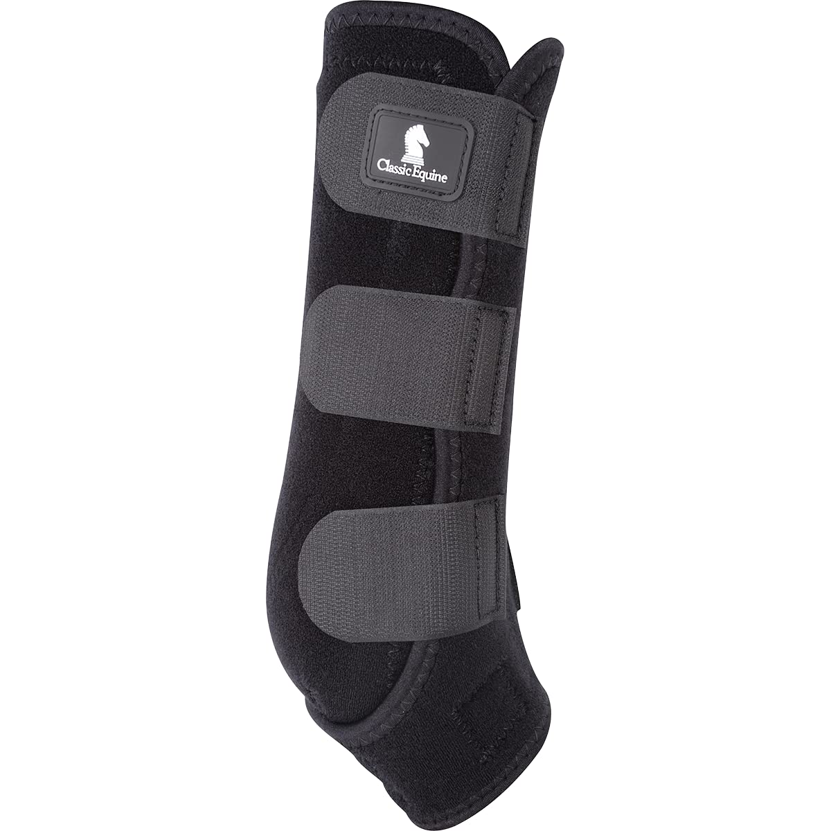 Classic Equine ClassicFit Sling Boots hind side view highlights ergonomic protection.