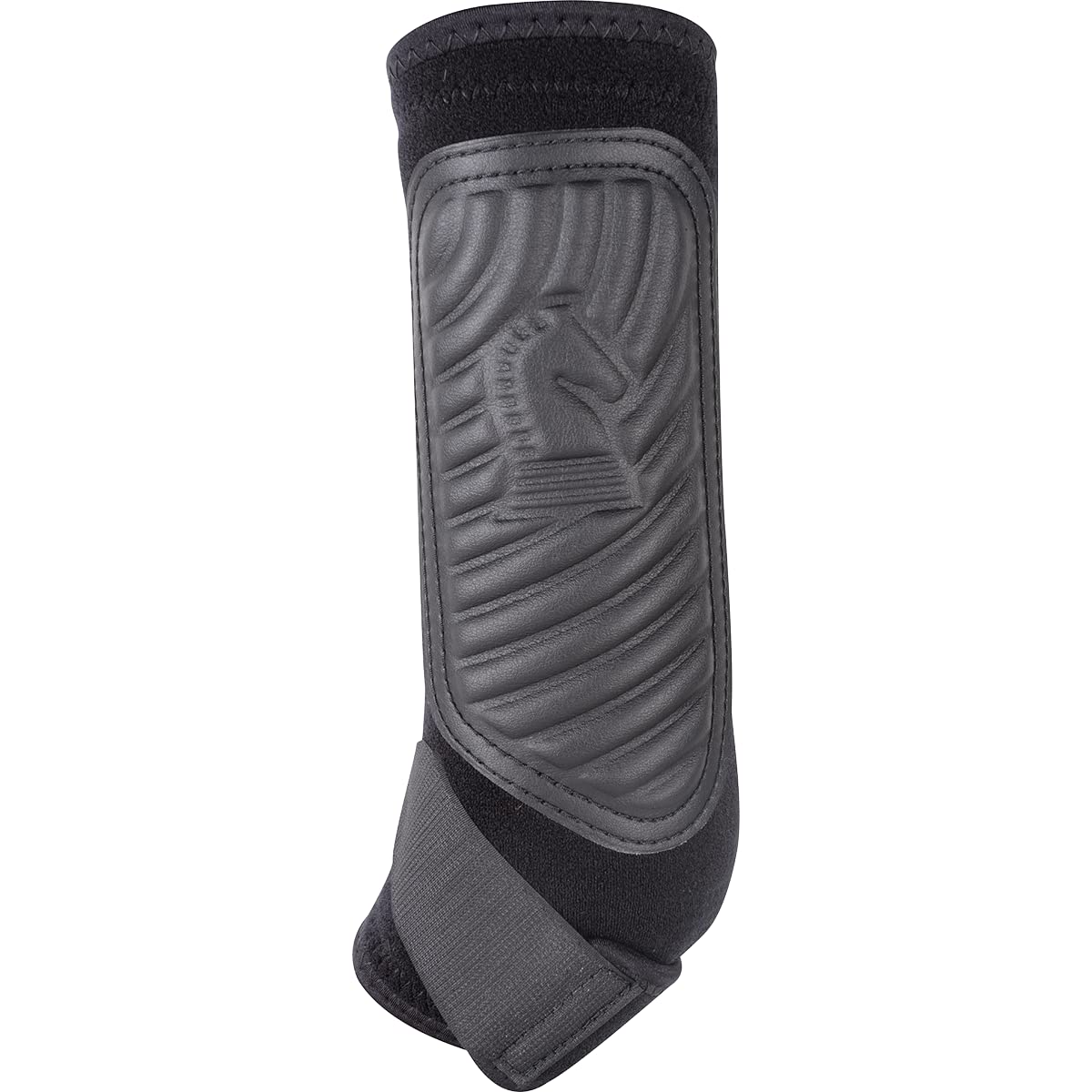 Classic Equine ClassicFit Sling Boots hind splint pad close-up emphasizes sturdy protection.