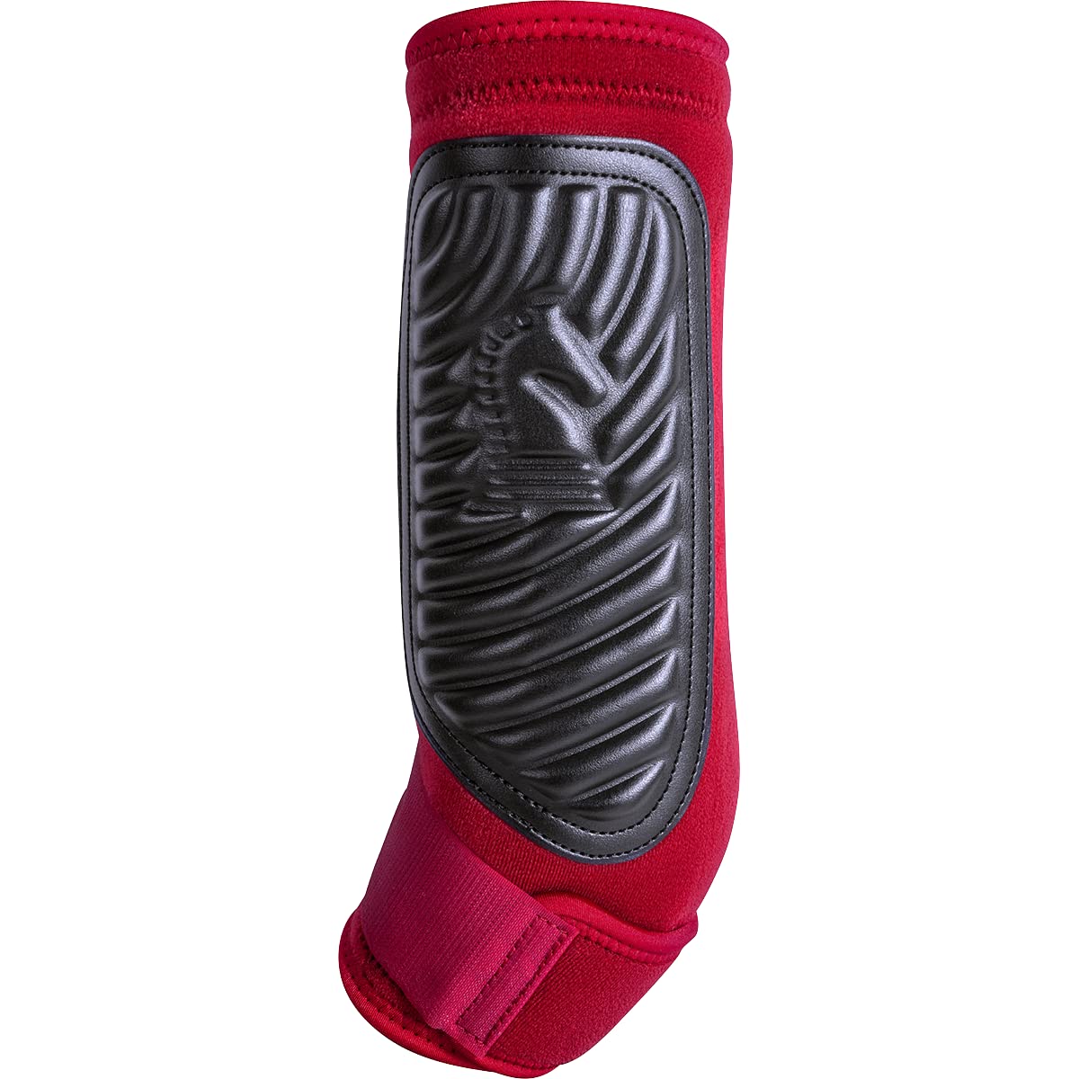Classic Equine ClassicFit sling boots hind Crimson large close-up sling shows secure lower-limb support