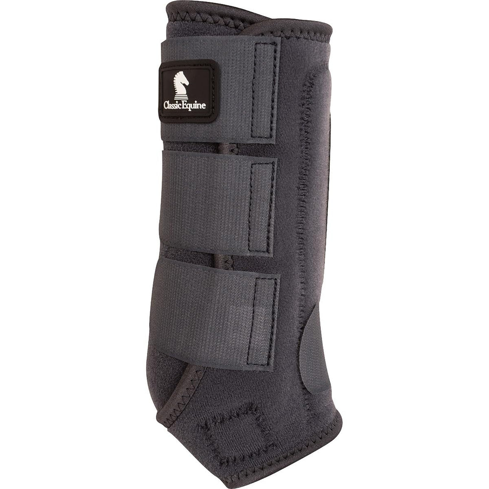 Classic Equine ClassicFit Sling Boots interior splint pad detail adds bone protection.