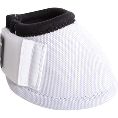 Classic Equine Dynohyde No Turn Bell Boot White side view for all-weather protection.