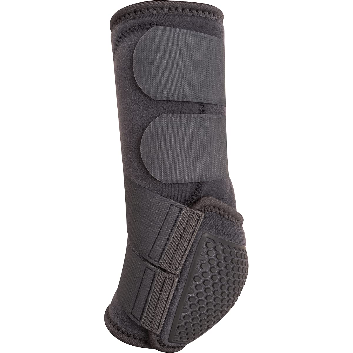 Classic Equine Flexion Hind Boots fetlock area demonstrates perforated body and breathability.