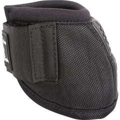 Classic Equine Flexion No-Turn Bell Boots L Black back panel detail demonstrates UV wear resistance and padding.