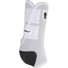 Classic Equine Legacy2 front boot white large protects suspensory tendons during training