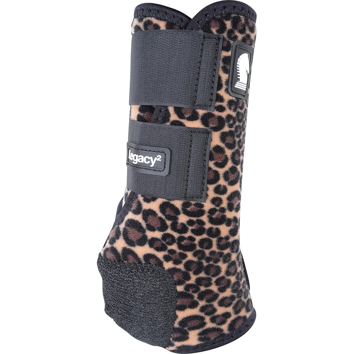 Classic Equine Legacy2 splint pad closeup highlighting shock-absorbing protection for splint bone and tendons