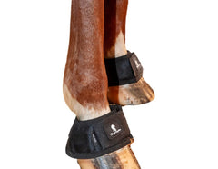 Classic Equine MagNTX Bell Boots front view potential hoof comfort with magnet technology.