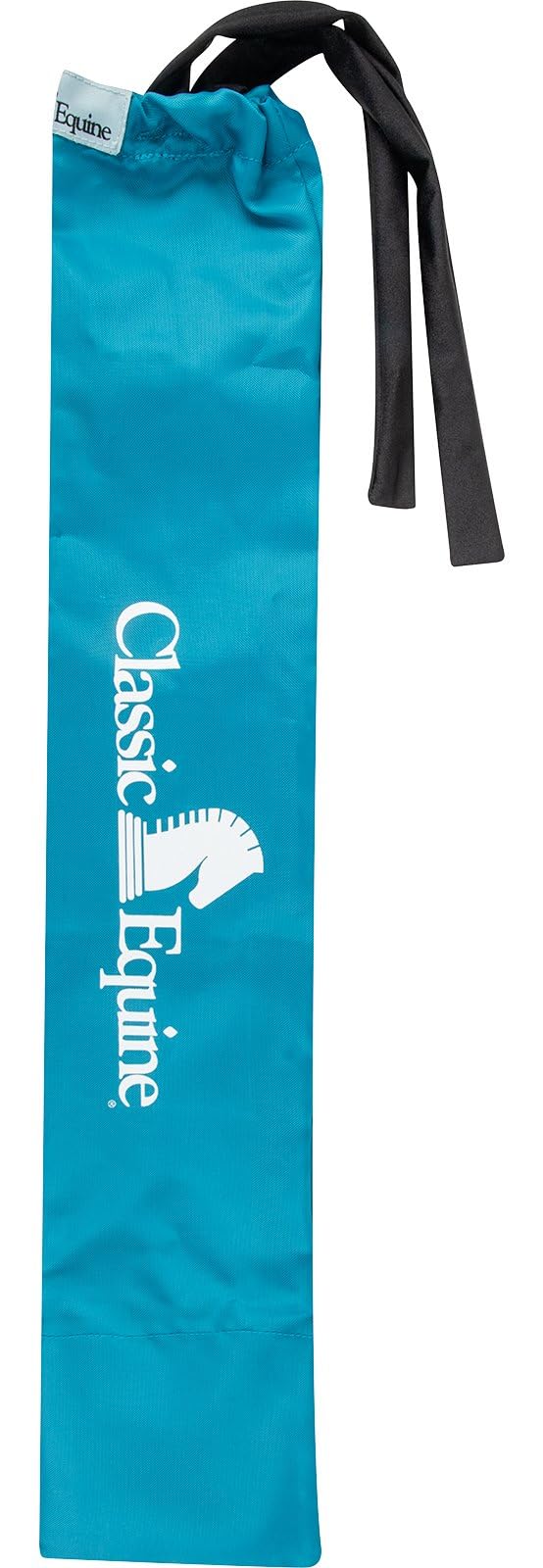 Classic Equine Slick Tail Bag Teal Green, front view showing lightweight, water-repellant protection.