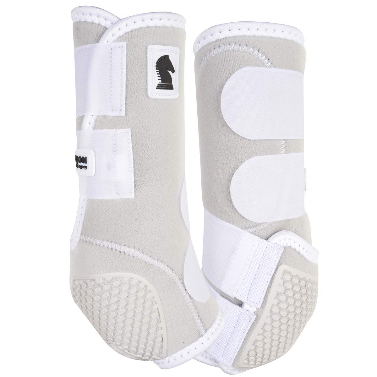 Classic Equine Flexion hind boot closeup shows durable cradle cells for protection