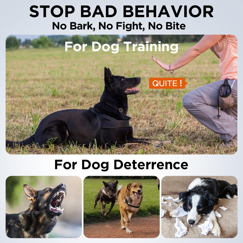 Clasy ultrasonic control panel close-up demonstrating humane barking reduction.