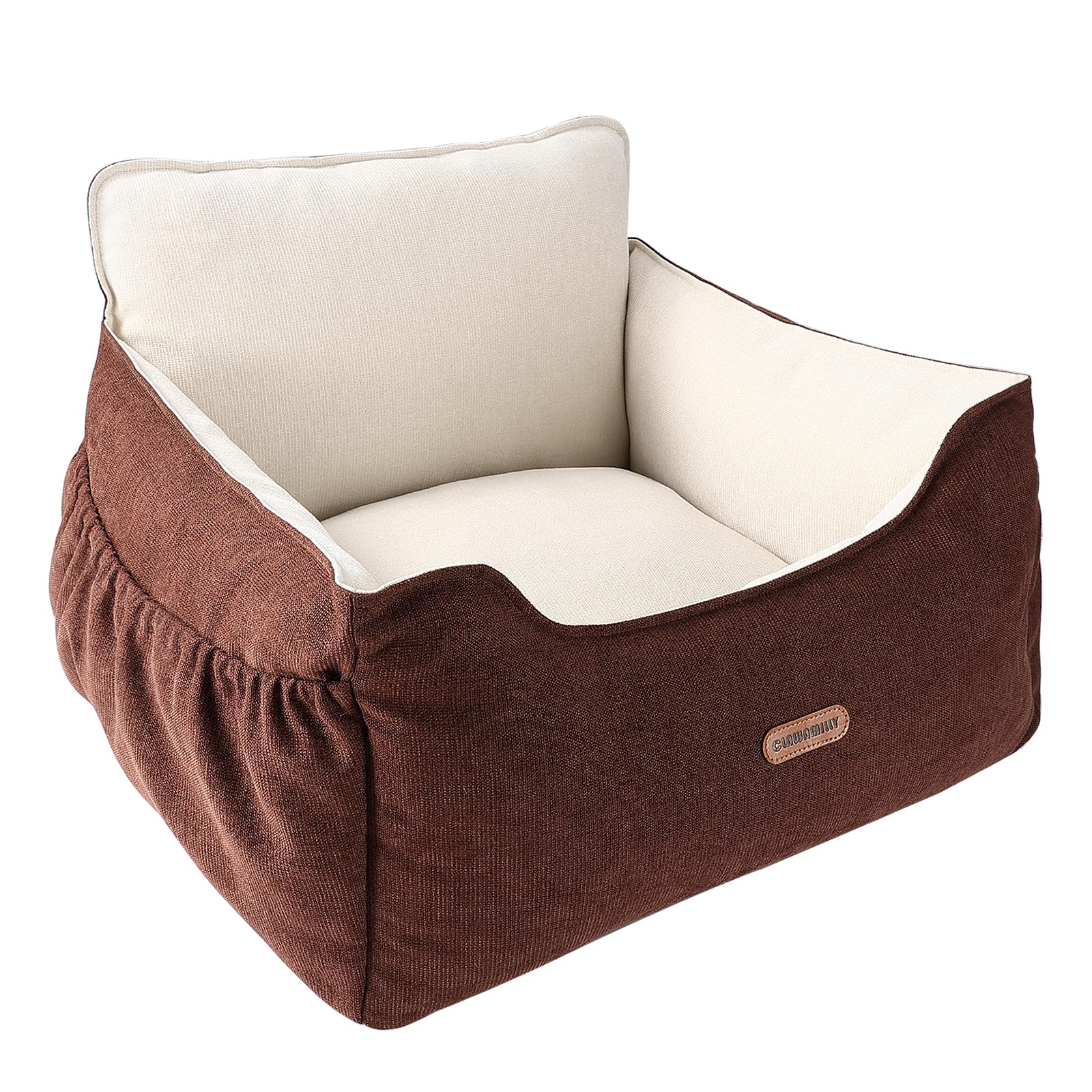 Clawamilly dog car seat portable travel bed for camping