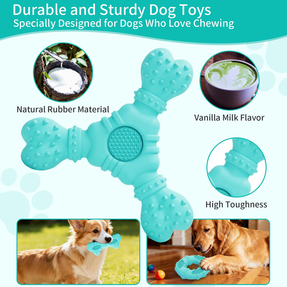 ClawClawHome four-pack textured shapes to control tartar and support healthy chewing.