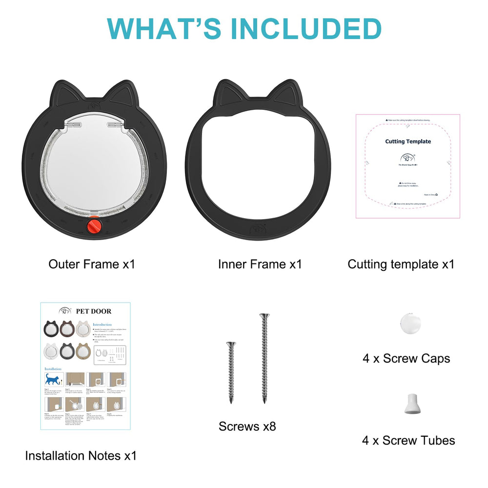ClawJaw installation manual guides quick setup on interior or exterior doors.