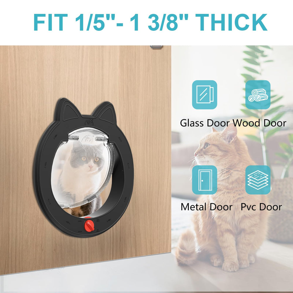 ClawJaw interior/exterior suitability enables versatile door placement.