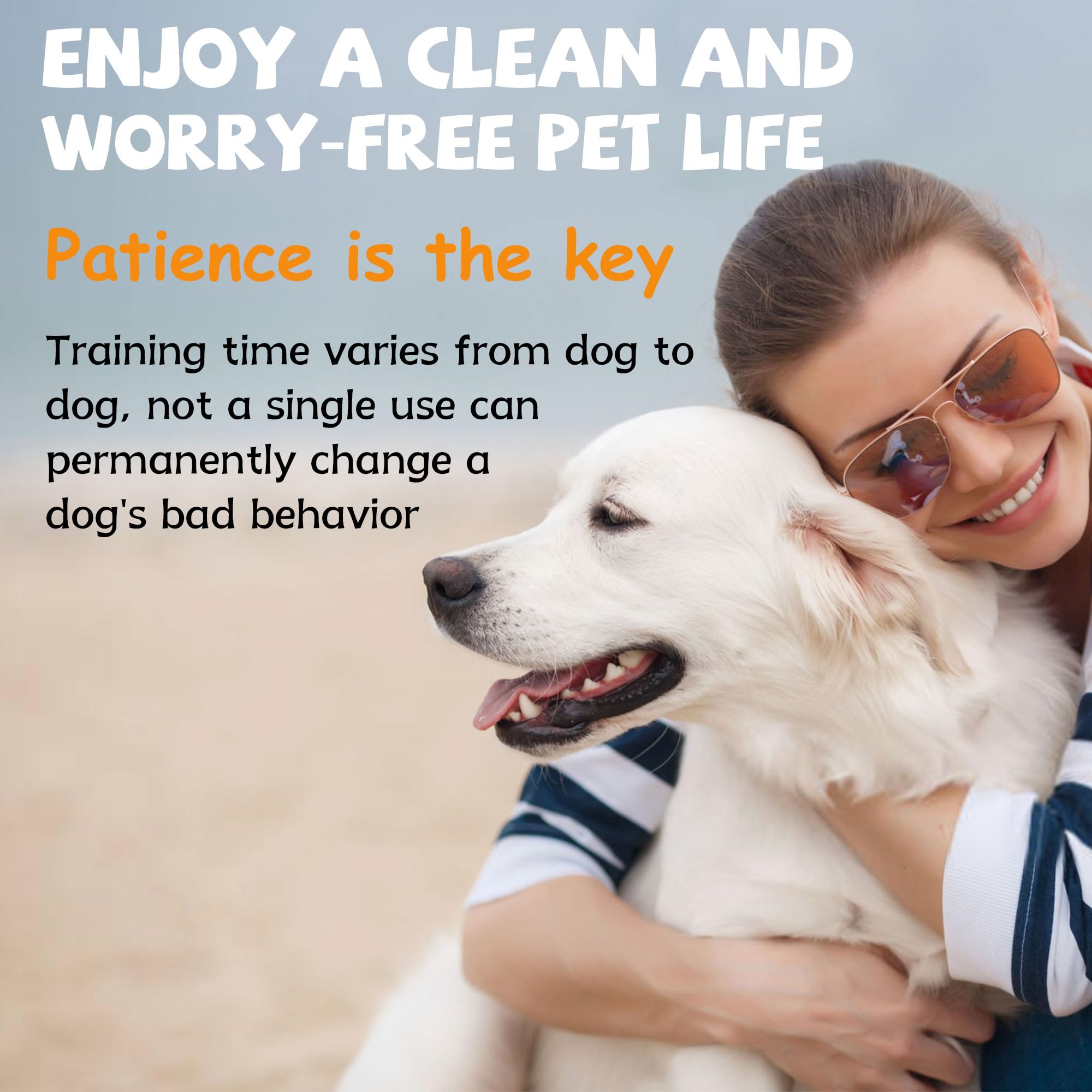 Clawzbey No-Go and Here combo pack showcases comprehensive puppy training kit.