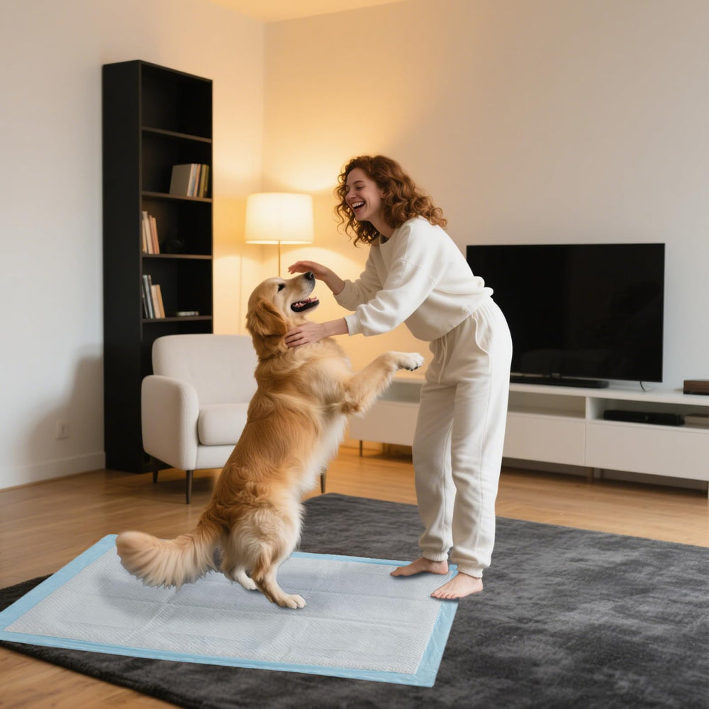 CLEAN SPACES extra-large puppy pads multi-purpose sizes including 22x22 and 28x34