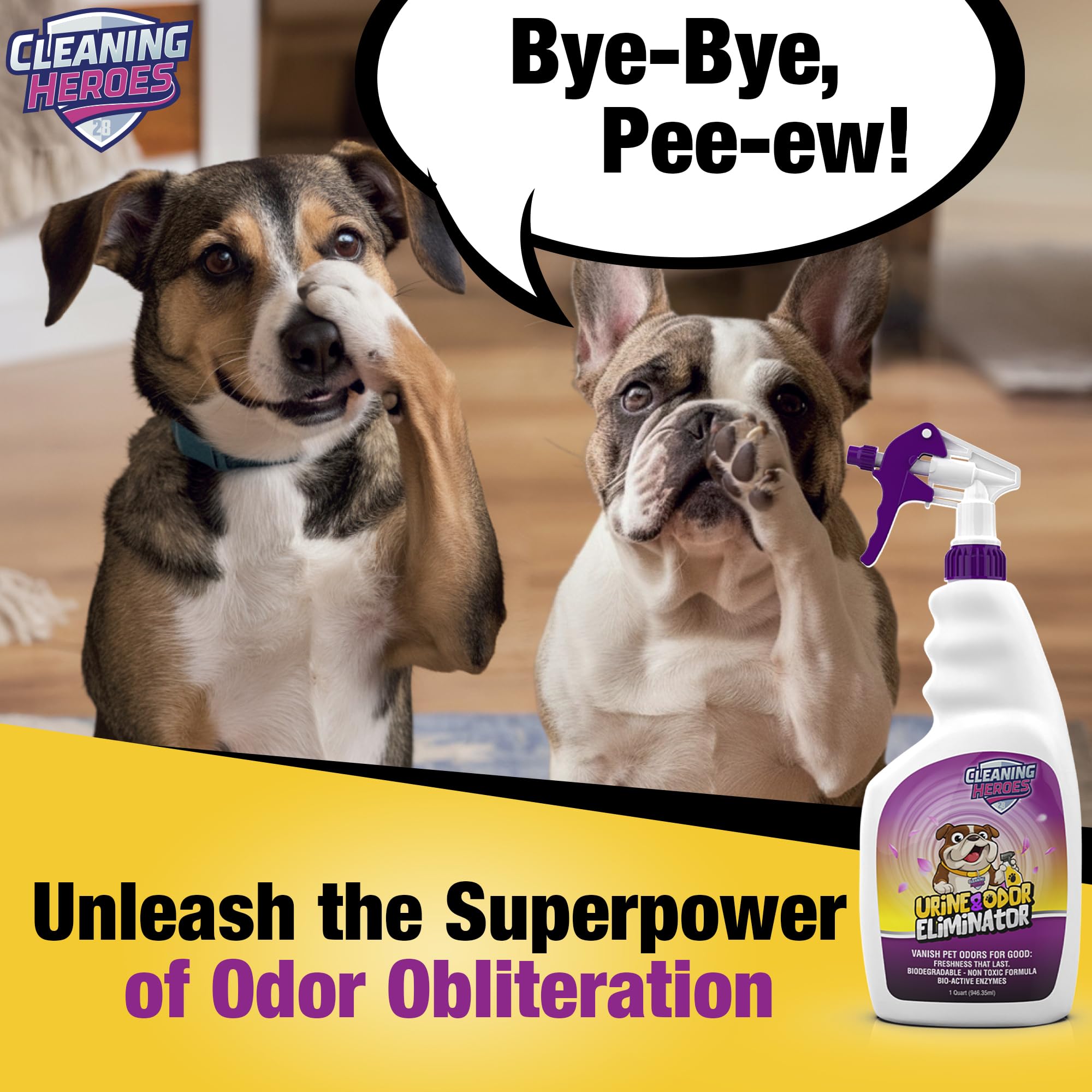 Cleaning Heroes safety-kids-pets notes usage in homes and shelters